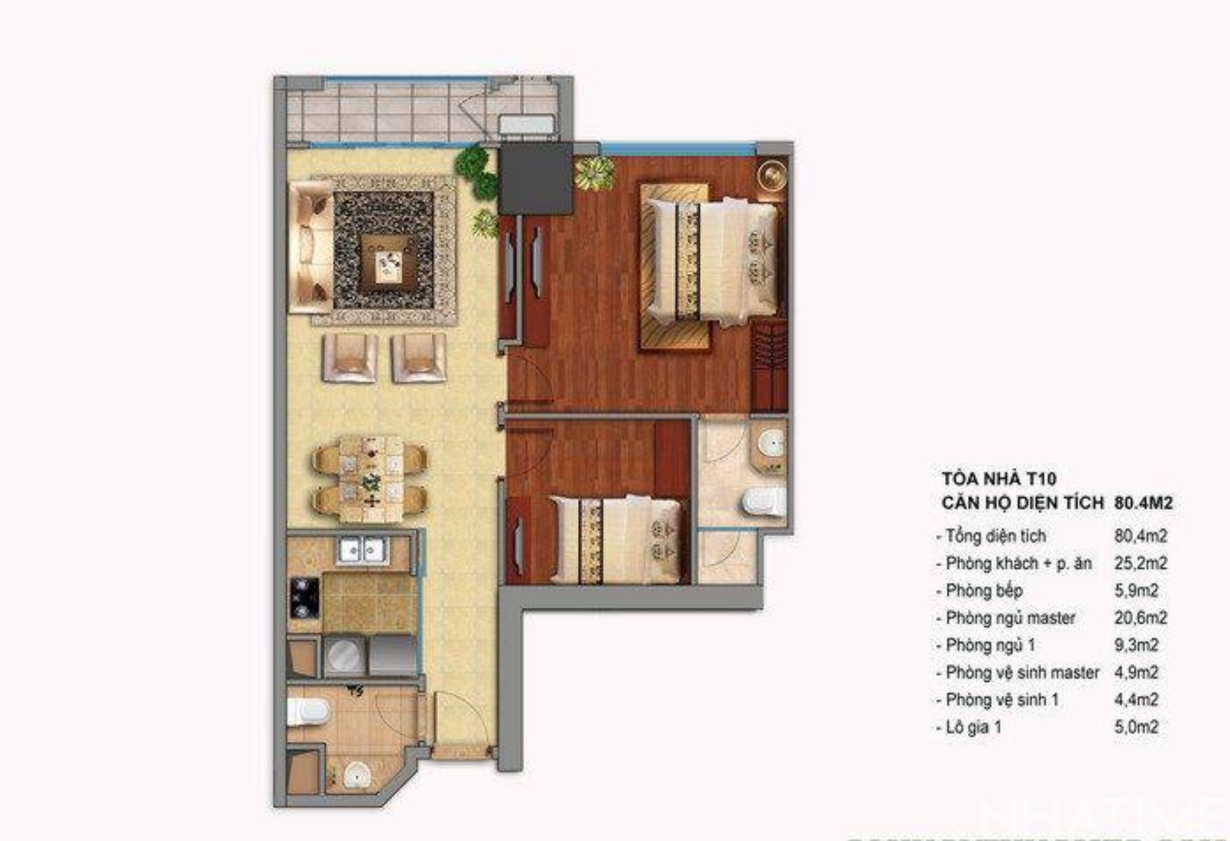 Bán căn hộ chung cư T10 Times City tầng 9 Floor Photo No.1