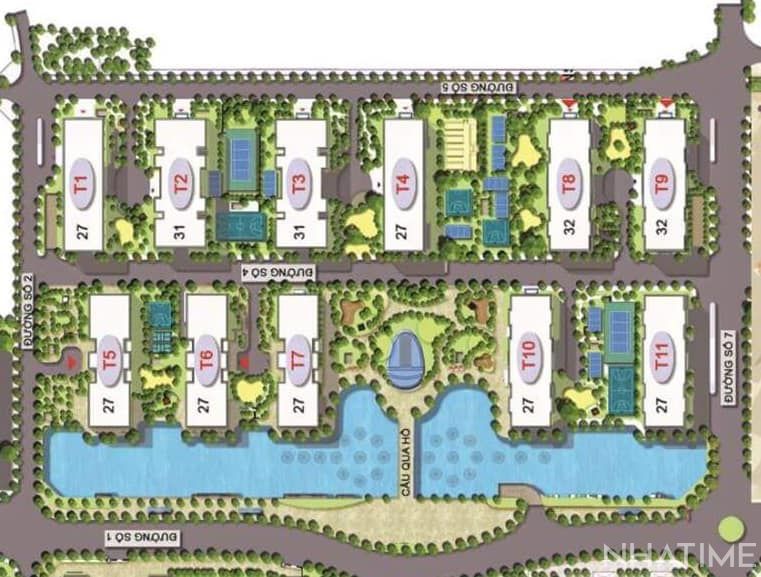 Cho thuê shophouse T1 Times City