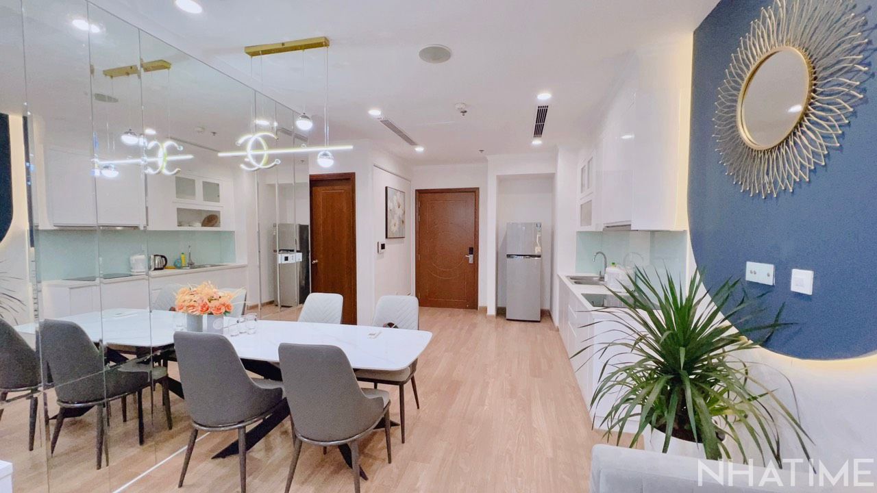 Thuê nhà Times City 2 phòng ngủ Park 12, tấng 12 view nhạc nước