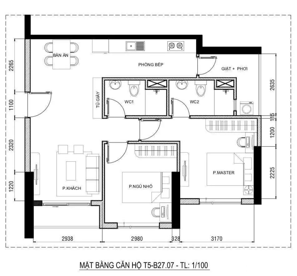 Bán căn hộ T5 Masteri Thảo Điền tầng 27 Photo No.12