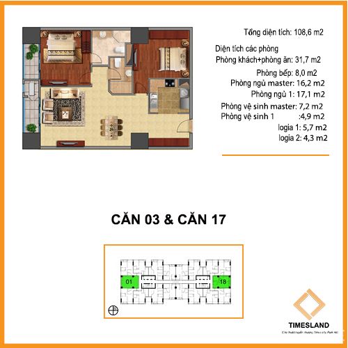 Bán 3pn 108m T03 nhà mới đẹp Floor Photo No.1