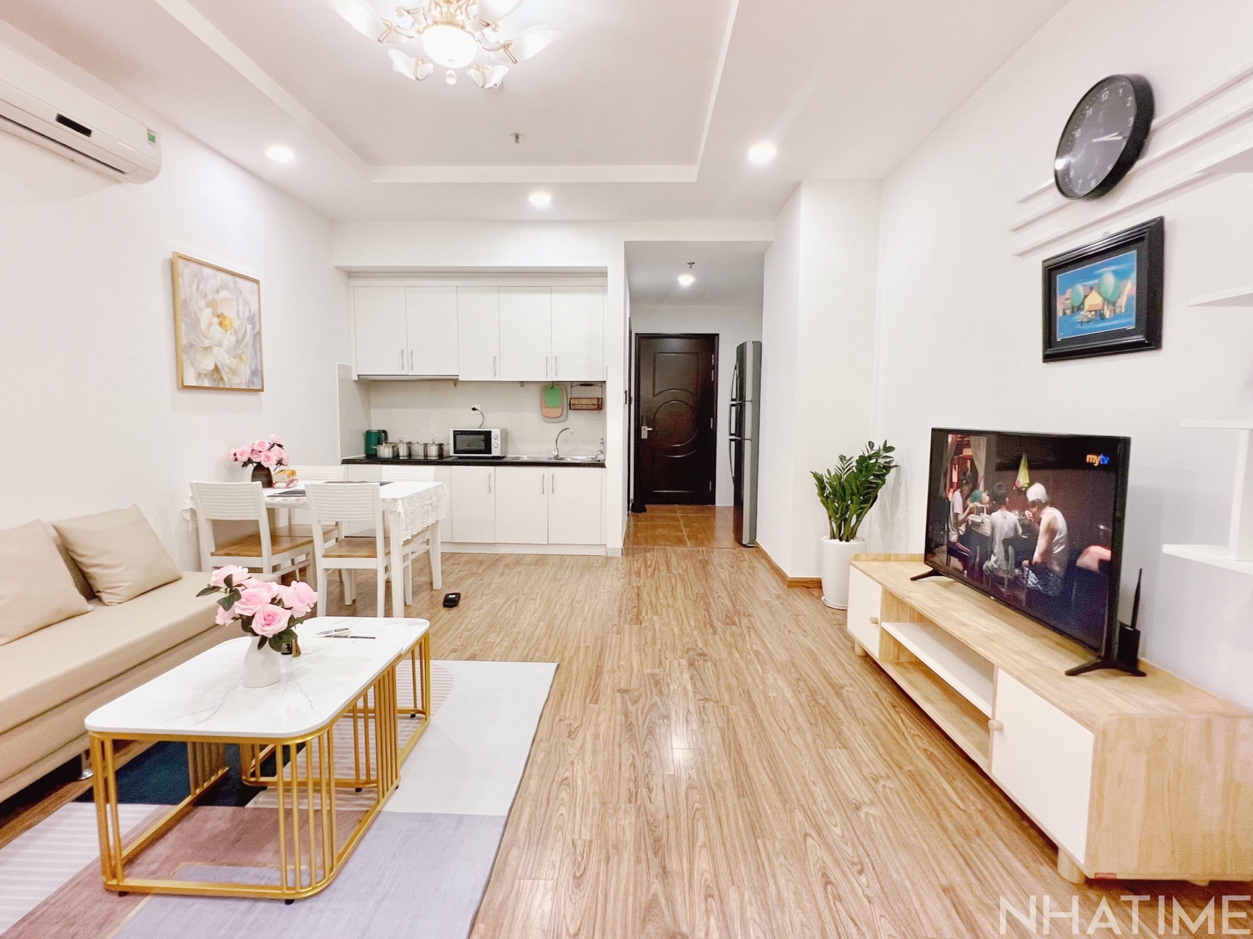 Cho thuê 1pn T09 nhà mới full đồ