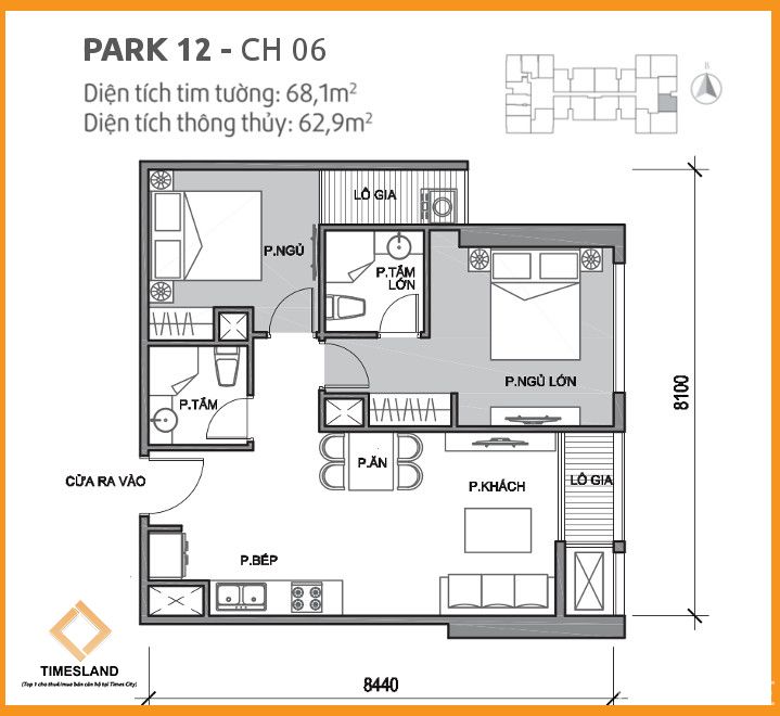 Cần bán 2pn đẹp P12 nhà mới Floor Photo No.1