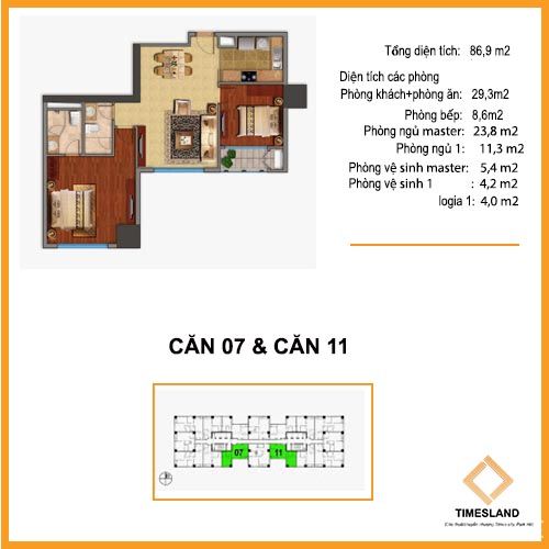 Bán 2Pn sáng Á hậu 87m T07 view đẹp nhạc nước Floor Photo No.1