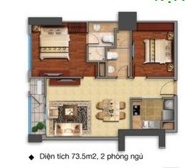 Cho thuê 2pn full đồ toà T18 Times City Floor Photo No.1