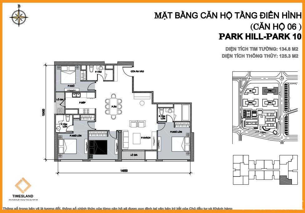 Bán 4pn 135m Park 10 Vip Times City Floor Photo No.1