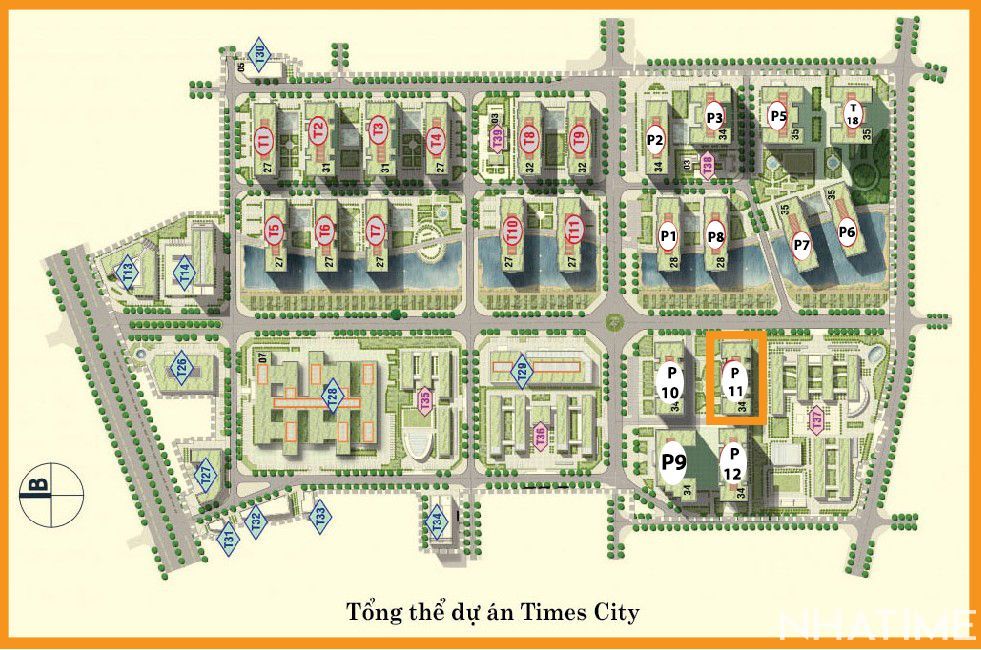 Bán 4pn duplex Park 11 Times City Floor Photo No.2