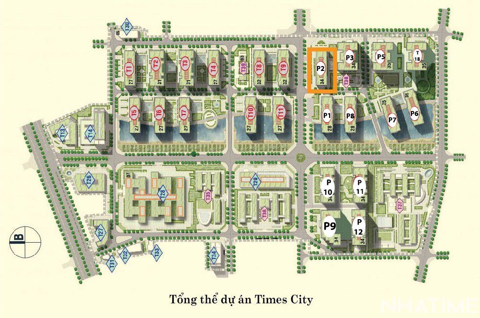 Cho thuê 2pn full đồ đẹp Park 2 times city Floor Photo No.2