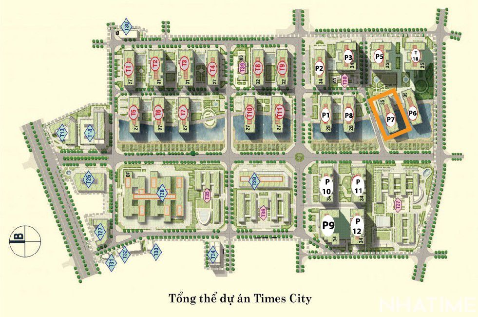 Cho thuê 1pn full đồ tòa Park 07 times City Floor Photo No.2