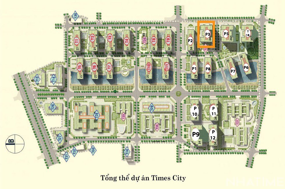 Bán 3pn 106m Park 03 view bể bơi Floor Photo No.1