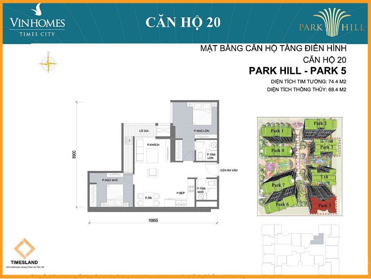 Bán 2Pn full đồ toà P05 Floor Photo No.1