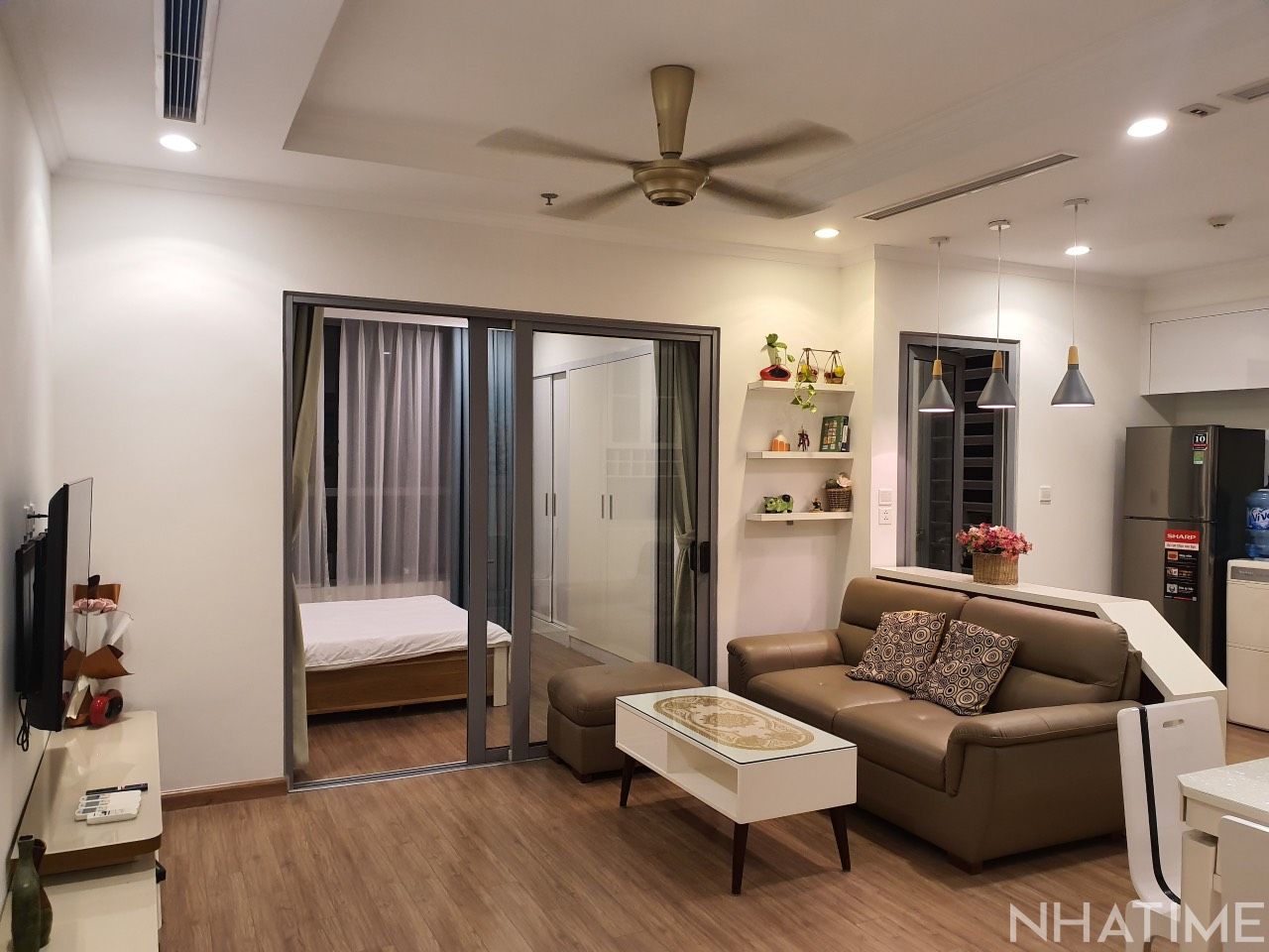 Cho thuê căn hộ 1 phòng ngủ