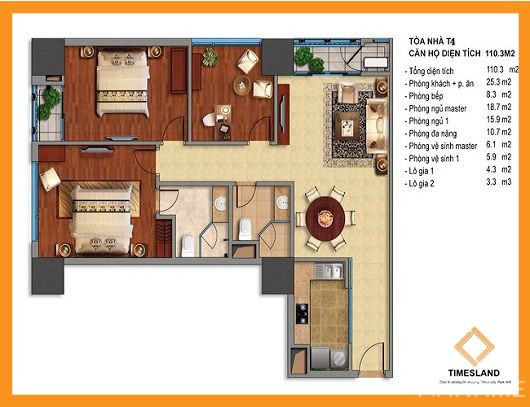 Cho thuê căn hộ Floor Photo No.1