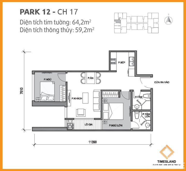 Bán 2pn P12 Floor Photo No.1