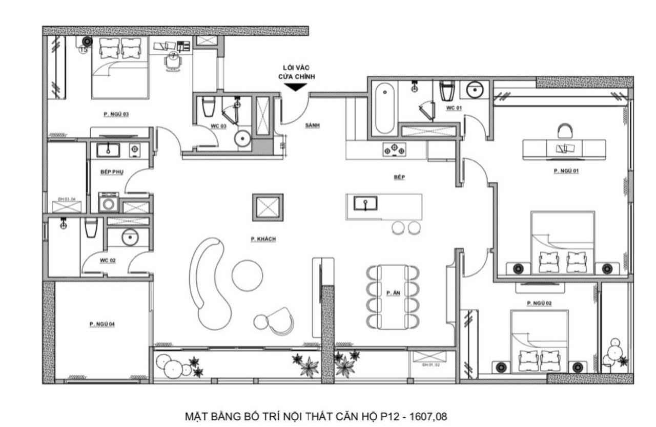 BÁN CĂN ĐẬP THÔNG 5PN P12 210M GIÁ 22 TỶ
