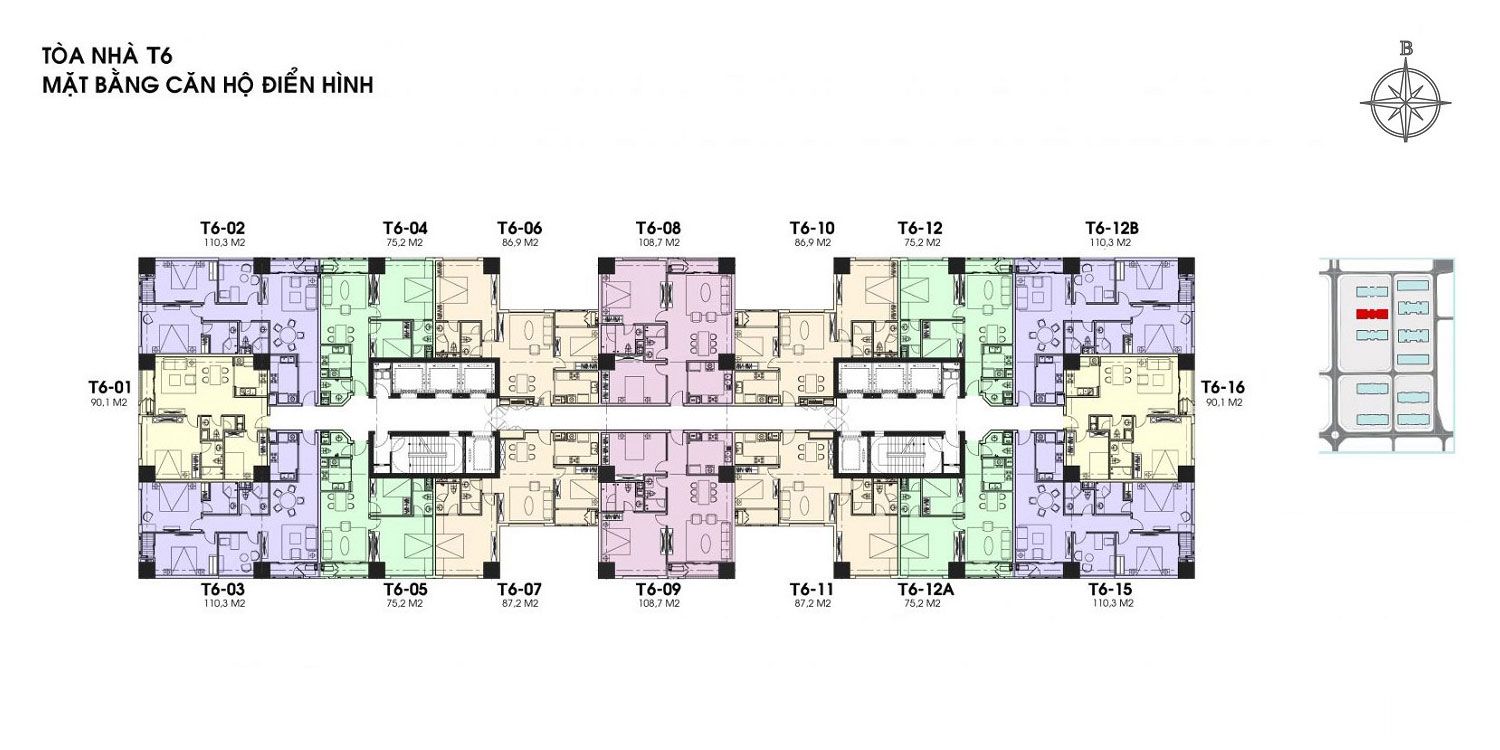 BÁN SHOPHOUSE GÓC 220 T06 TIMES CITY Floor Photo No.1