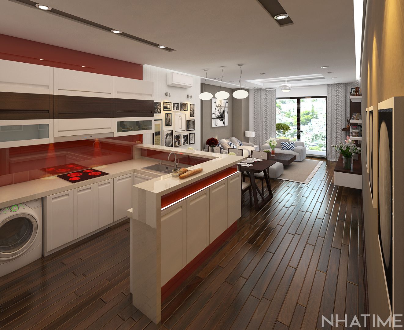 CHO THUÊ CĂN 3PN 115M2 T10 GIÁ 23TR