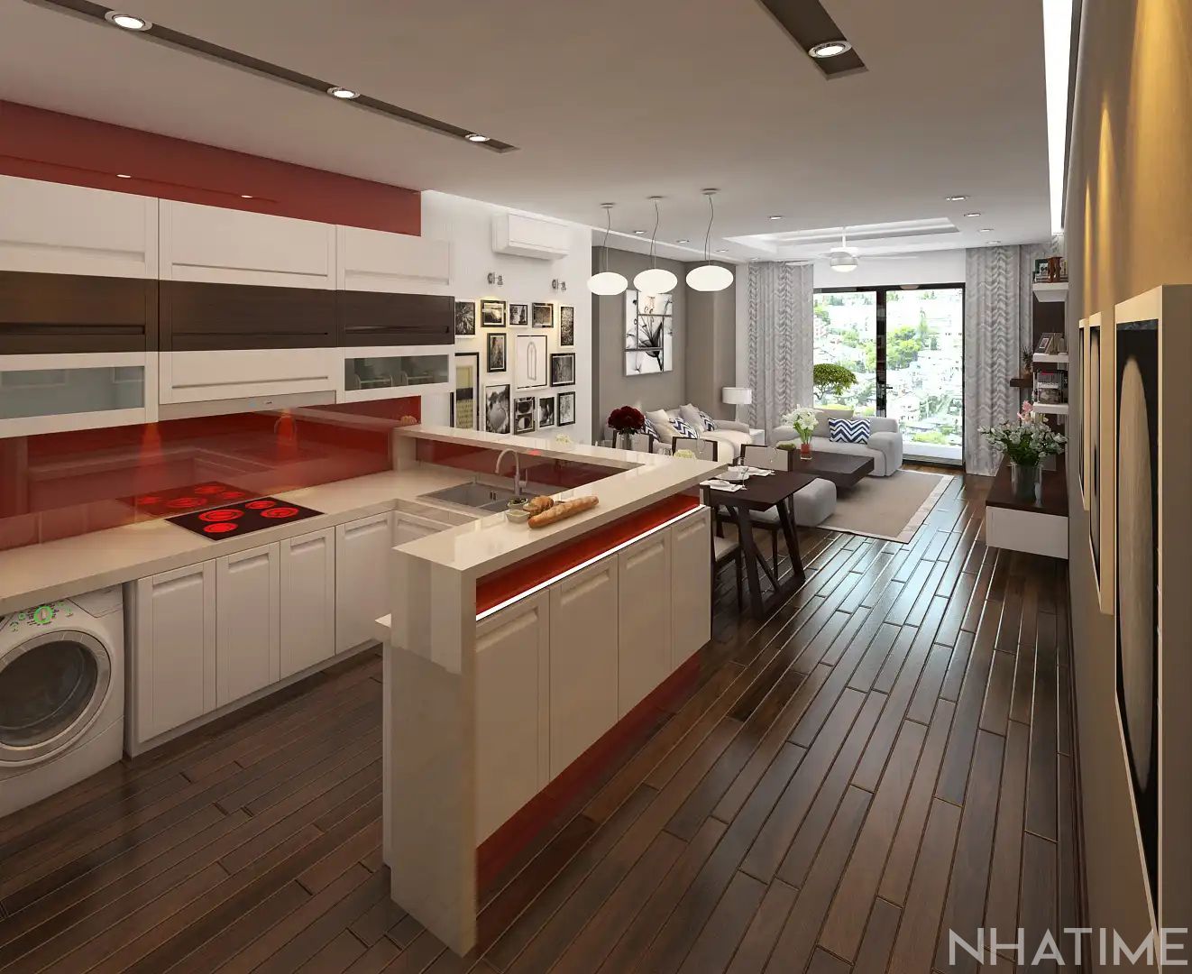 CHO THUÊ CĂN 3PN 115M2 T10 GIÁ 23TR