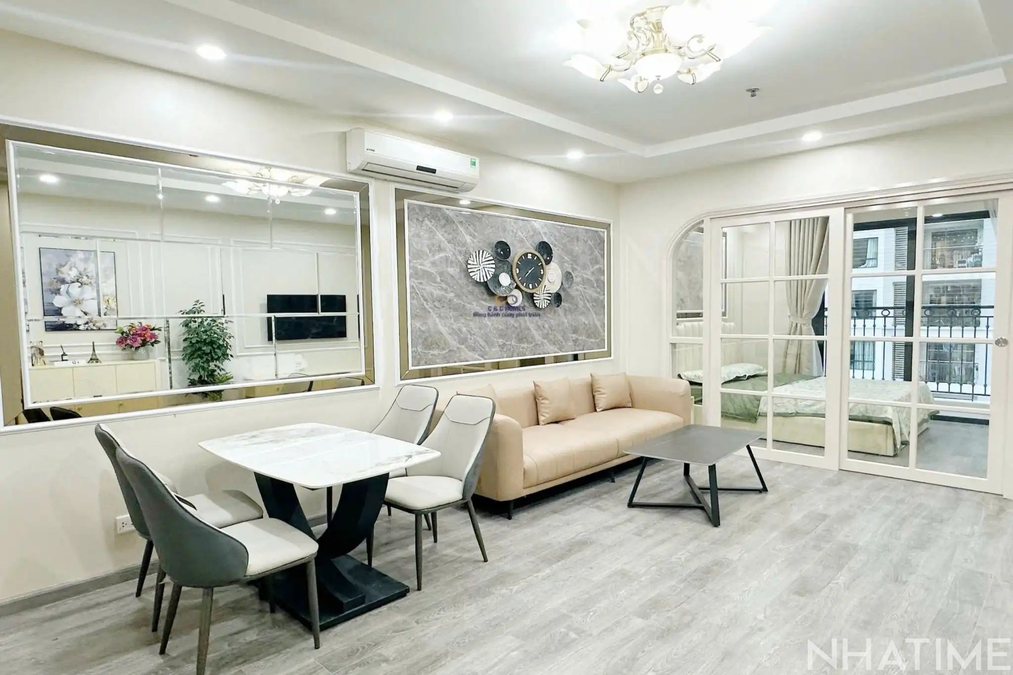 CHO THUÊ CĂN 1PN 53M2 T8 GIÁ 12,5TR