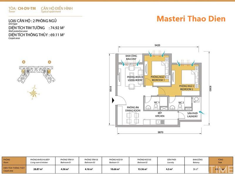 Layout 2 PN Masteri Thảo Điền
