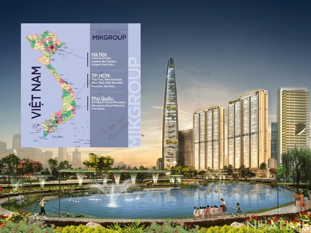 MIK Group phát triển qua các dòng sản phẩm