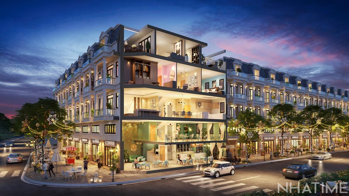 Shophouse là gì? shophouse liền kề và chân đế chung cư